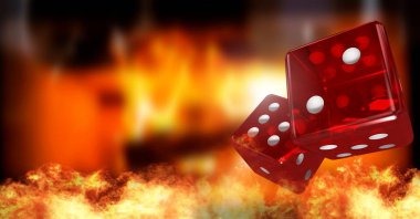 Live blackjack table with dealer and multiple camera angles